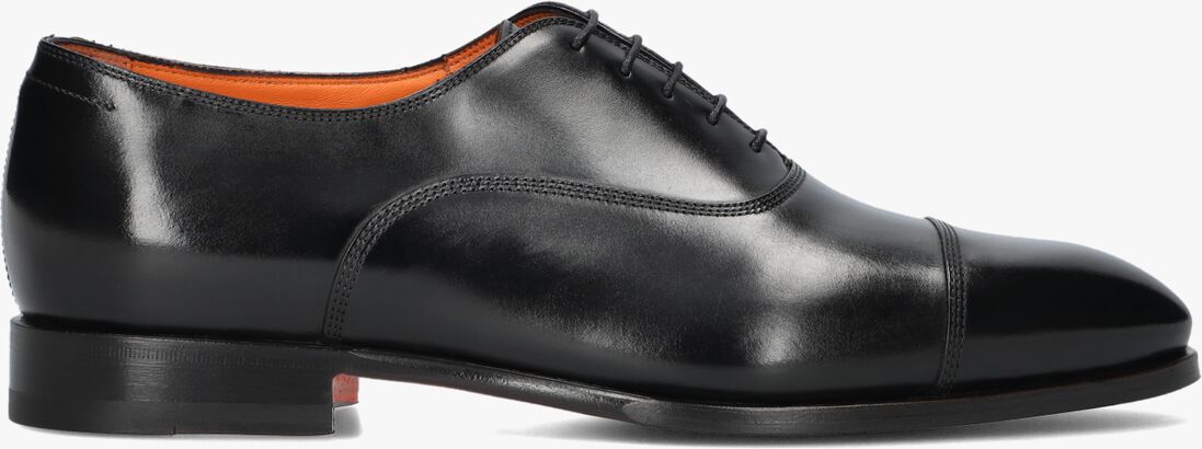 zwarte santoni nette schoenen 18883