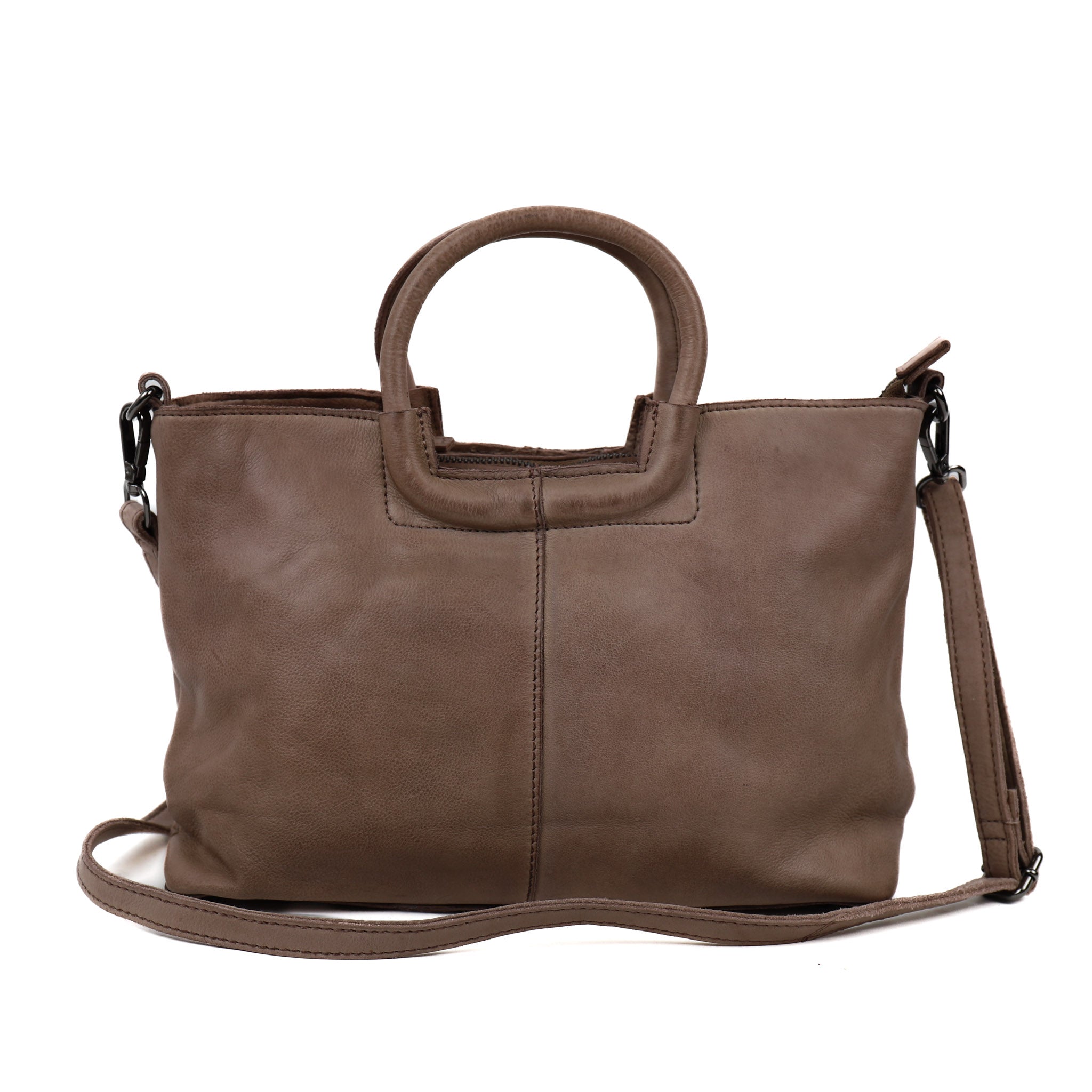 Hand-/schoudertasje 'Jasmijn' M taupe Taupe