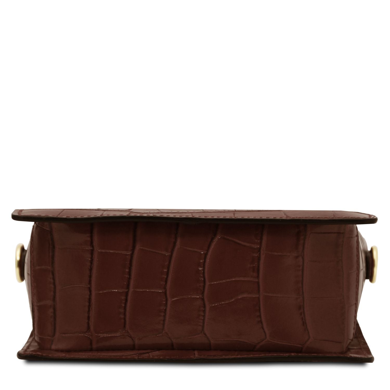TL142503 – Croque – Croc print leren Handtas