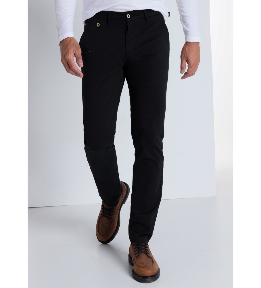 Victorio & Lucchino, Calça Chino V&L em Cetim Pêssego, Cintura Média | Corte Slim