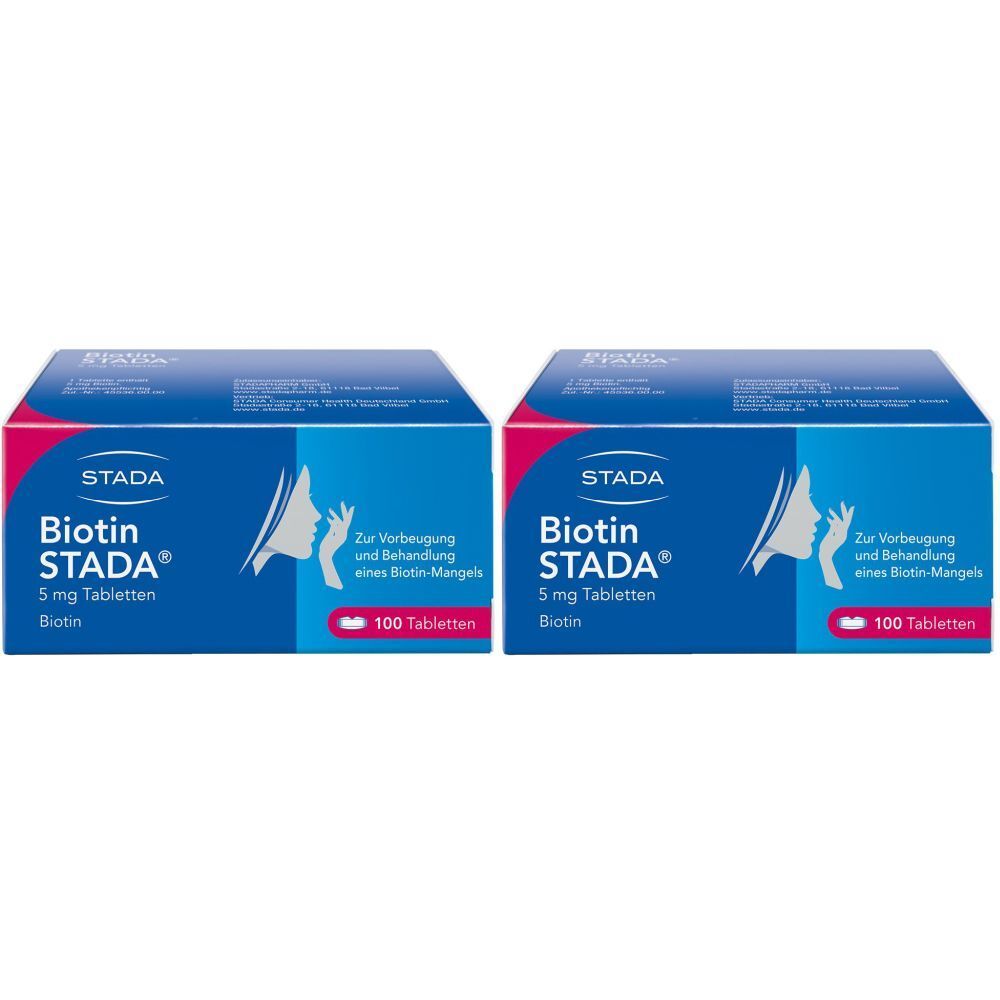 Biotin STADA® 5 mg Tabletten bei Biotinmangel