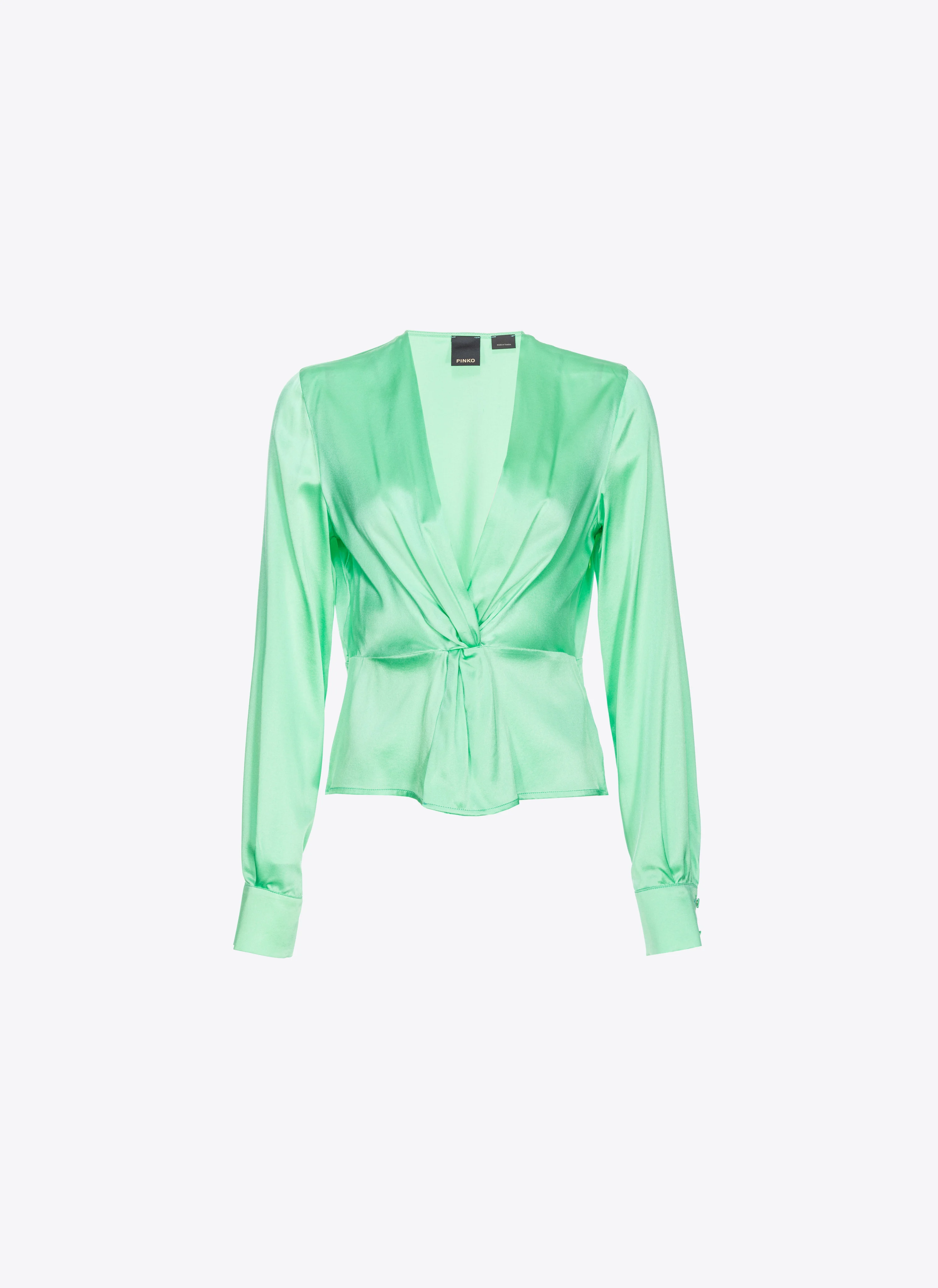 Blouse à manches longues | Vert