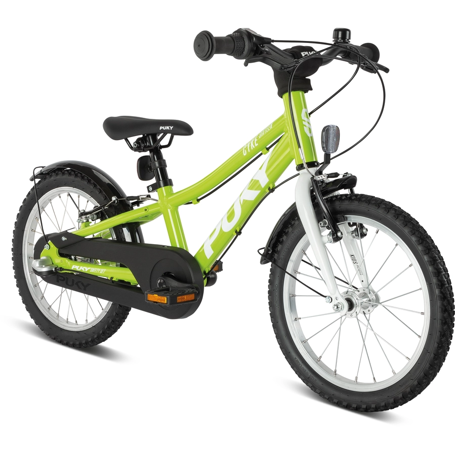 PUKY® Kinderfahrrad CYKE 16-3 Freilauf, fresh green white