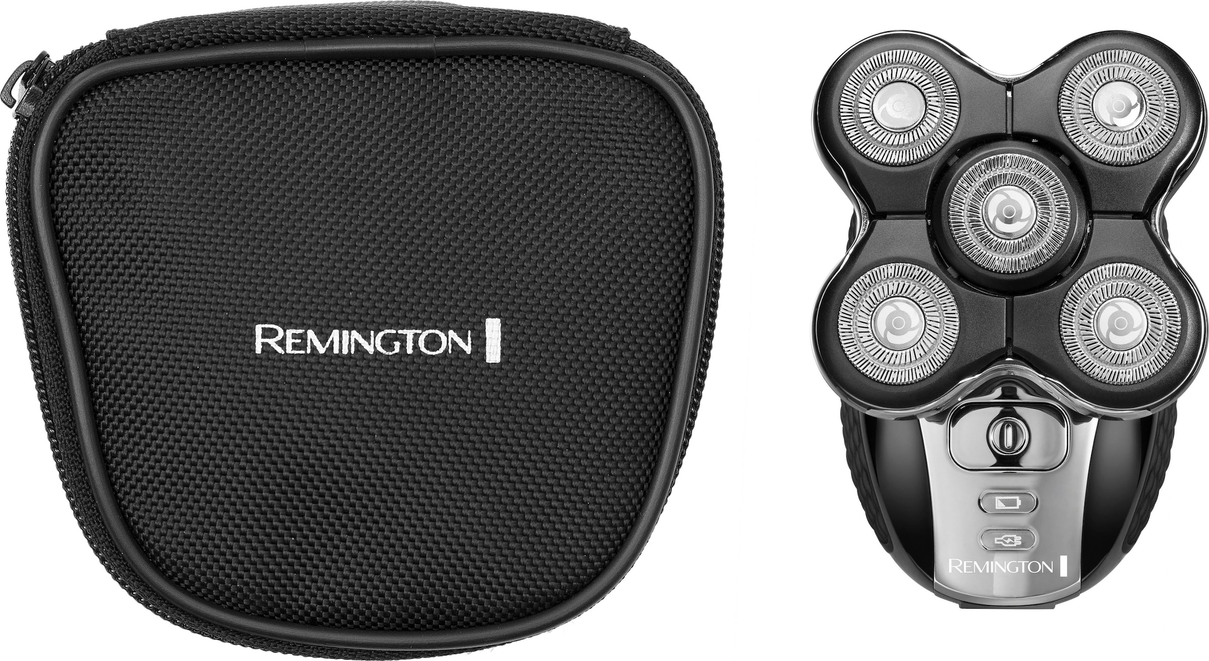 Remington Glatzen-Rasierer »Ultimate Series RX5, XR1500 -« 1 Aufsätze für Nass-& Trockenrasur, 100 %wasserdicht, akkubetrieben-50 Min.