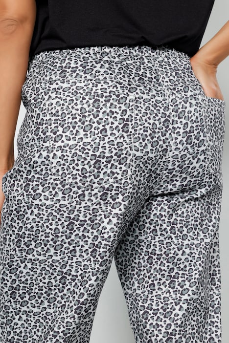 Joggpants, Leomuster, Elastikbund