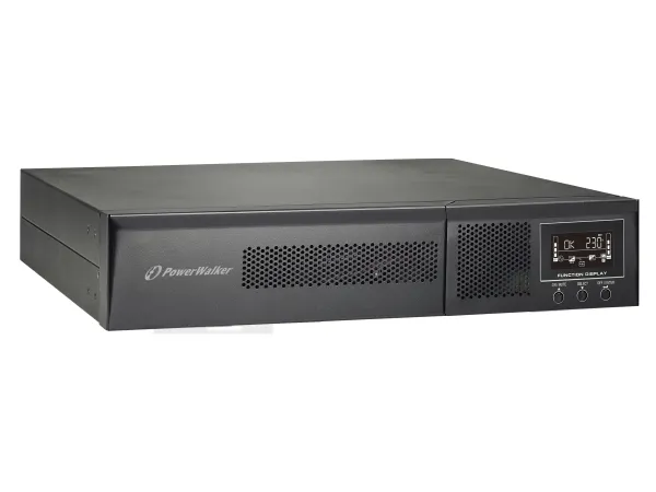 PowerWalker VFI 1000 RMG PF1, Dobbeltkonvertering (online), 1 kVA, 1000 W, Sine, 110 V, 300 V