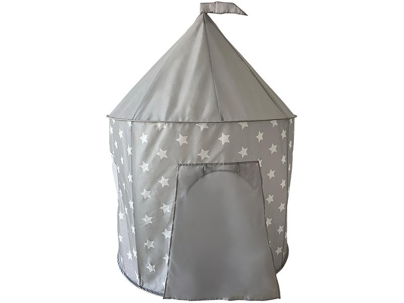 Knorrtoys Spielzelt Grey white stars Kinderzelt im Sterne-Design