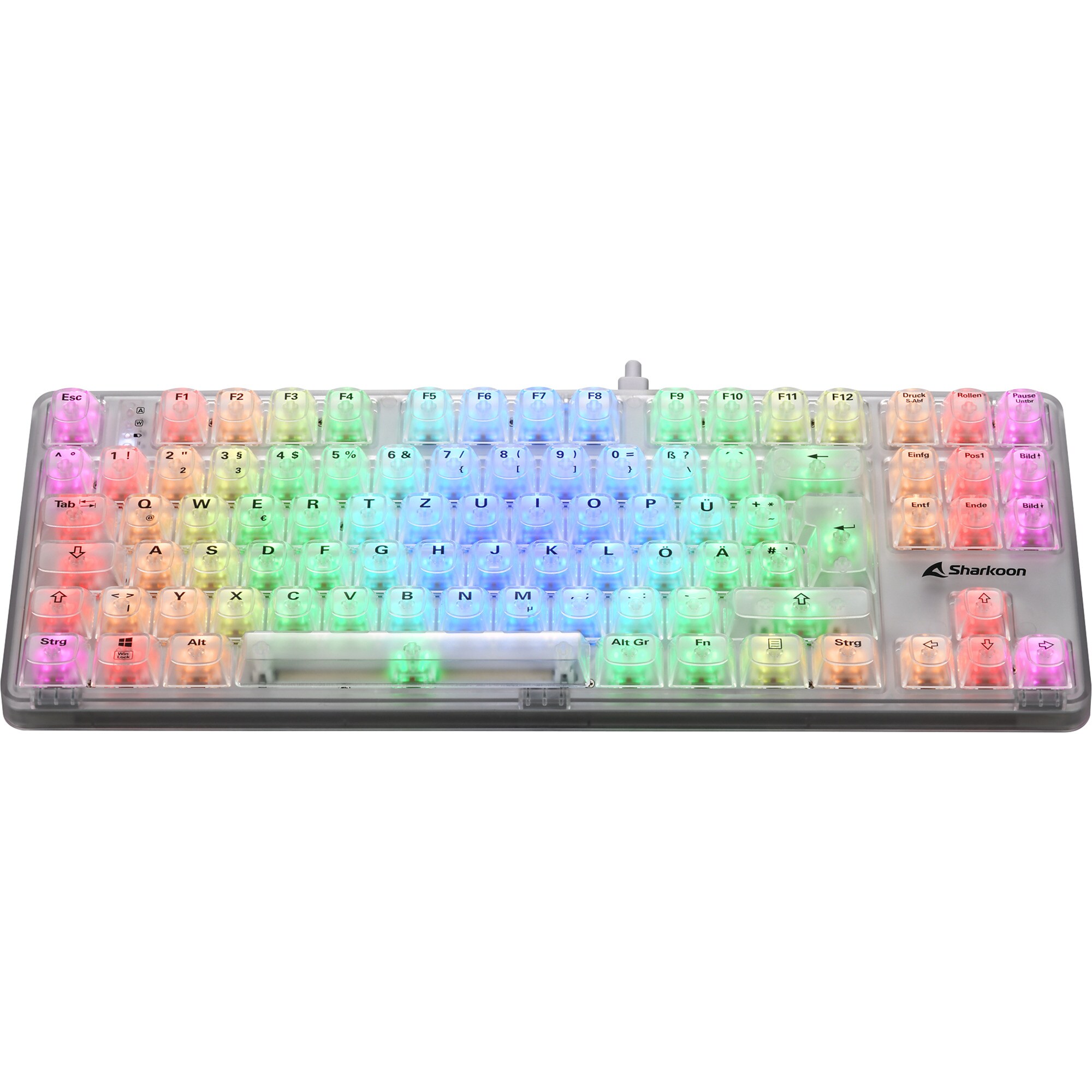 Sharkoon Gaming-Tastatur Crystal Shark