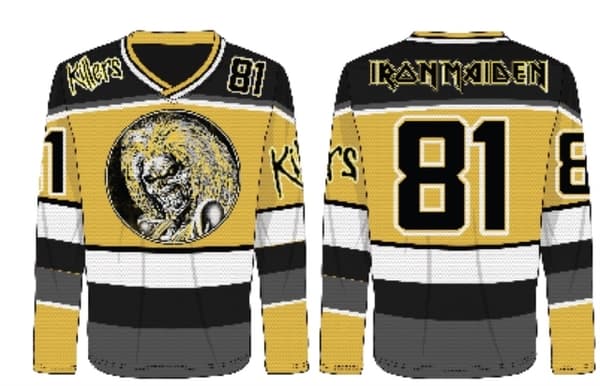 Iron Maiden: Killer 81 - Amplified Hockey Jersey Small
