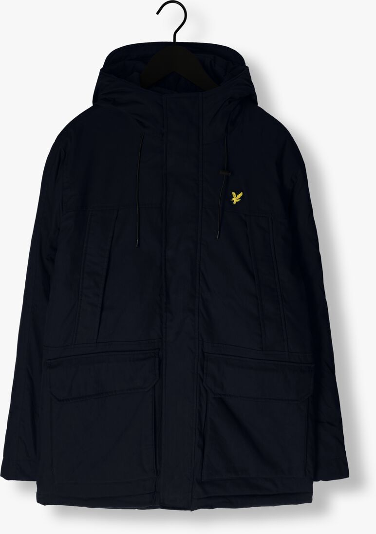 LYLE & SCOTT donkerblauwe lyle & scott  microfleece parka 2.0