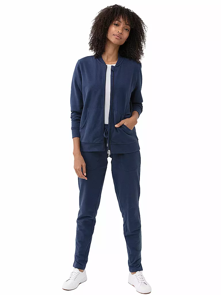 MEY Loungewear Cardigan Mia blau