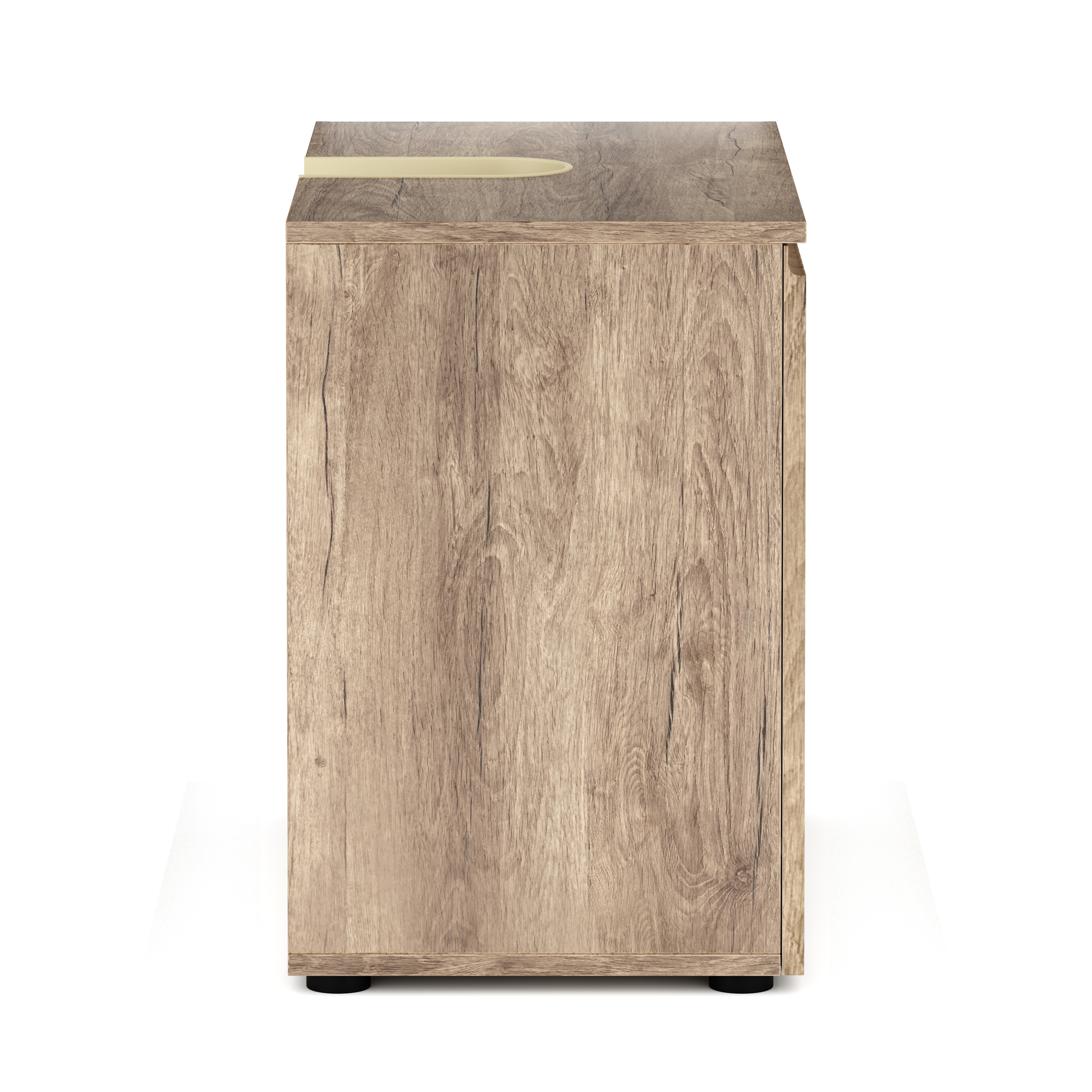 Waschbeckenunterschrank STEFAN 60 x 35 x 54 cm hellbraun