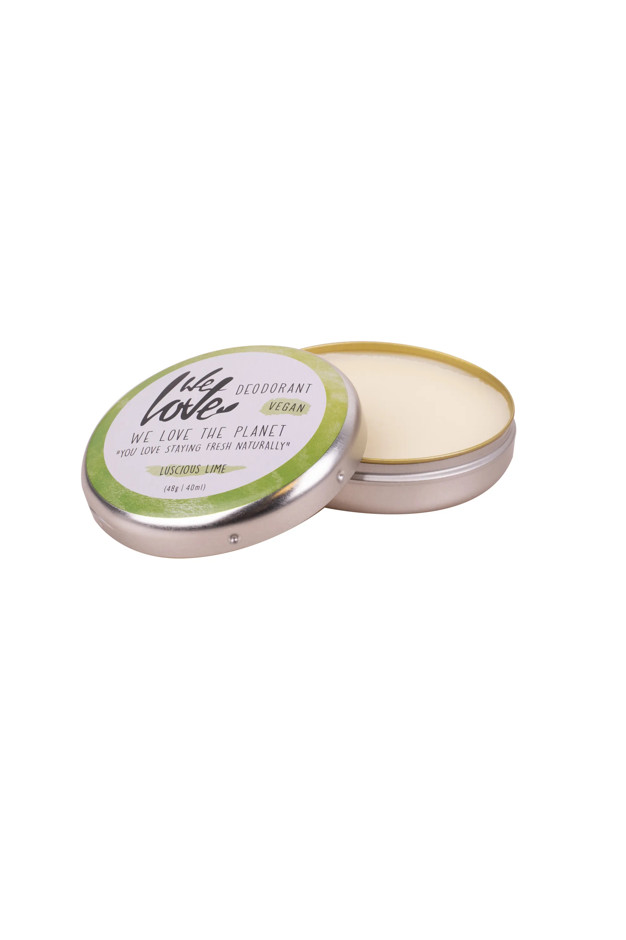 WE LOVE THE PLANET Déodorant Crème Luscious Lime vegan-48 g