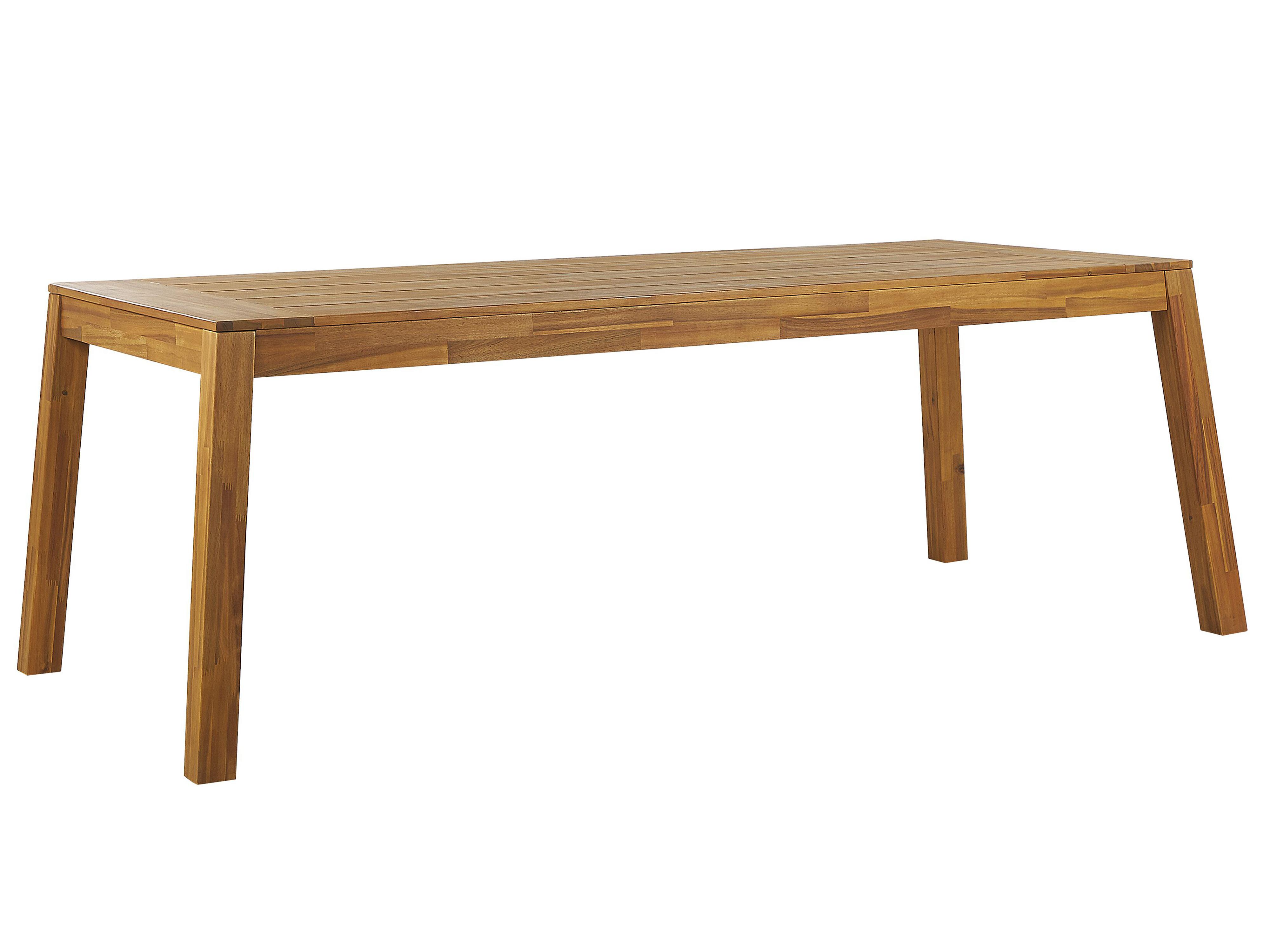 Tuin eettafel LIVORNO 210 cm 90 cm Acaciahout Bruin