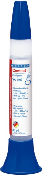 WEICON VA 1403 Cyanoacrylaatlijm | Vochtbestendige, hoogviskeuze secondelijm | 30 g