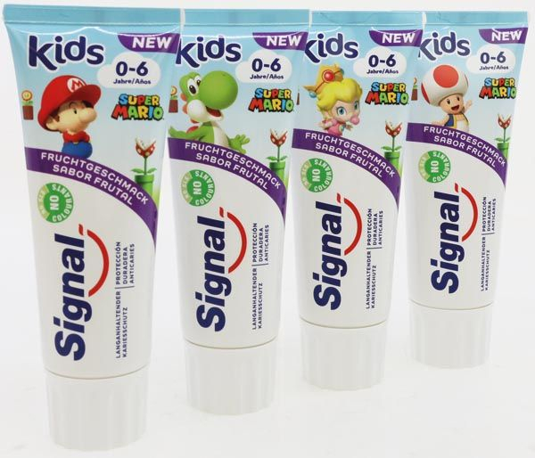 (75ml) Kids Zahncreme Milde Kinder Zahnpasta für Milchzähne (01168) - Assortiert