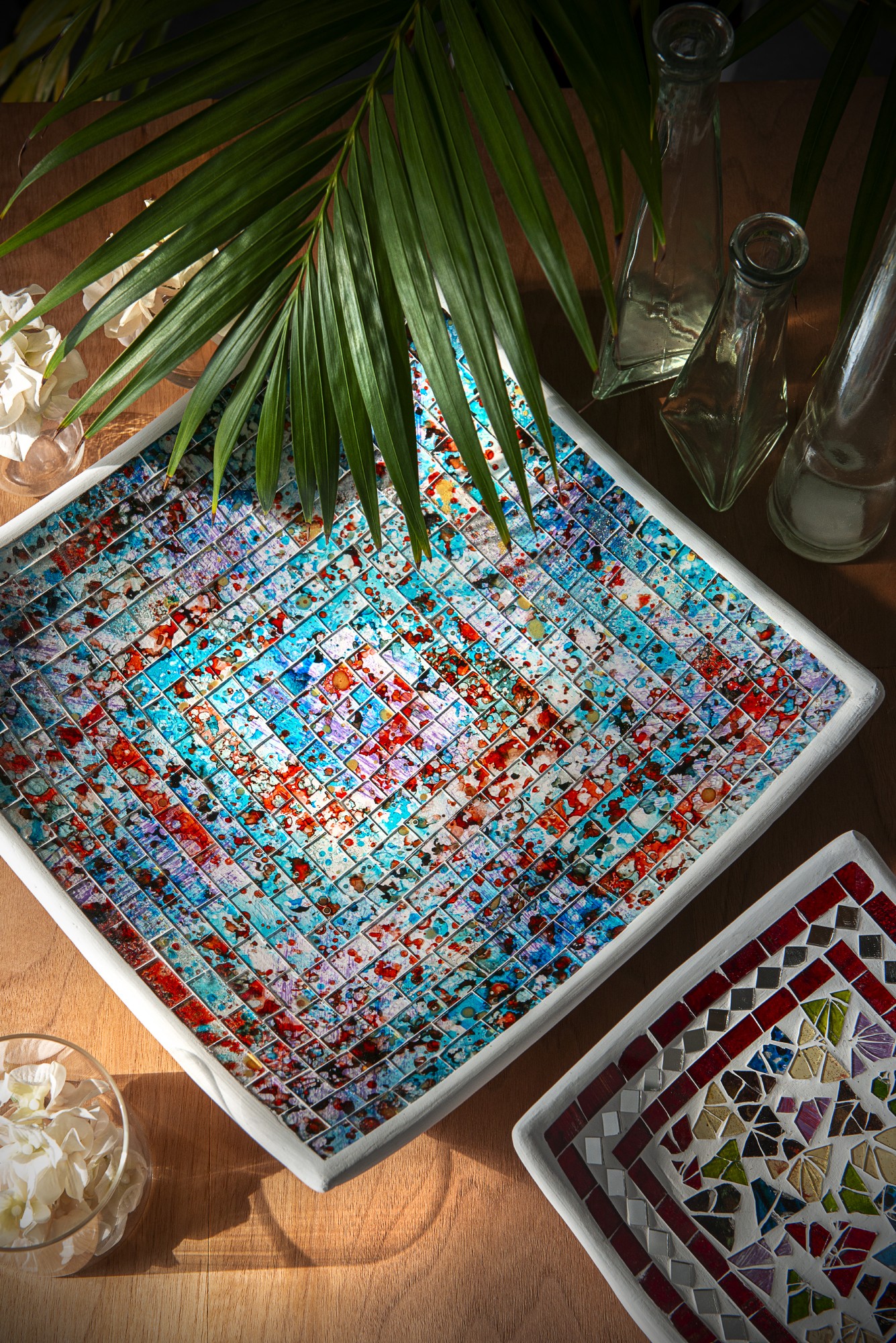 Mosaikteller 'Dali', in 3 Größen von fischer's lagerhaus