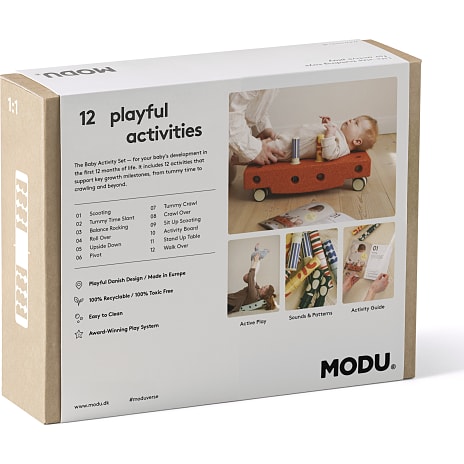 MODU baby motoriksæt - lysegrøn