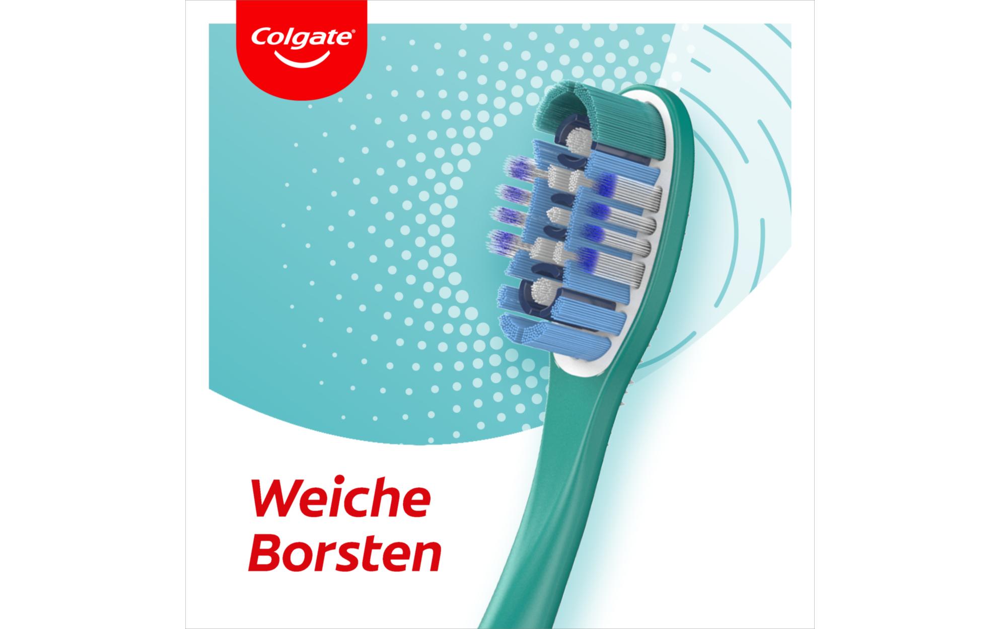 Handzahnbürste 360° Whole Mouth Clean mittel assortiertZahnbürste zur grossflächigen Mundreinigung