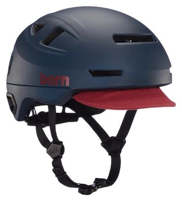 Casque Bern Hudson Mat Bleu