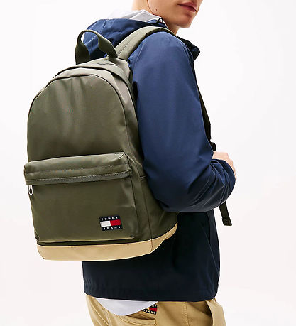 Tommy Hilfiger Rucksack - Ess Daily - Zinn Green