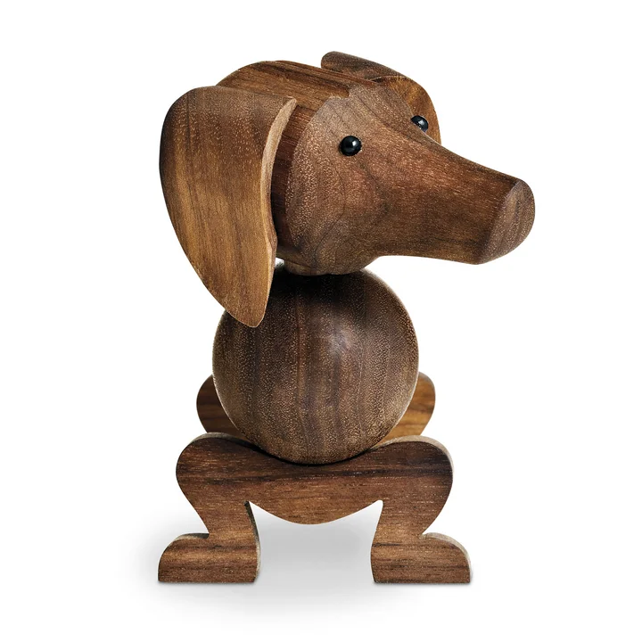 Kay Bojesen - Holz-Hund, klein, Walnuss