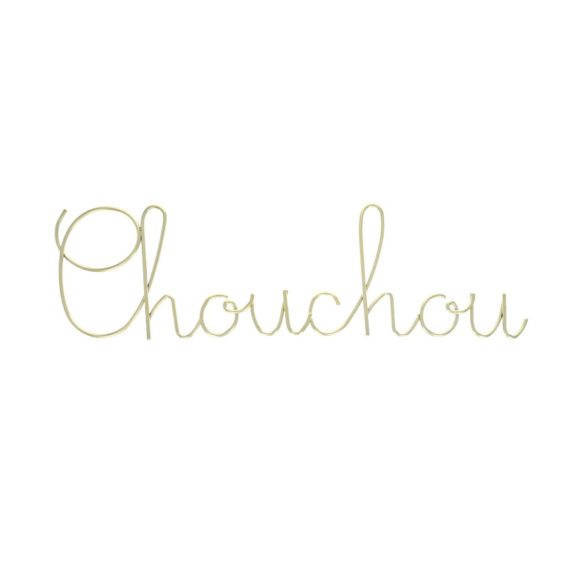 Mot métal Chouchou Atelier jasmin