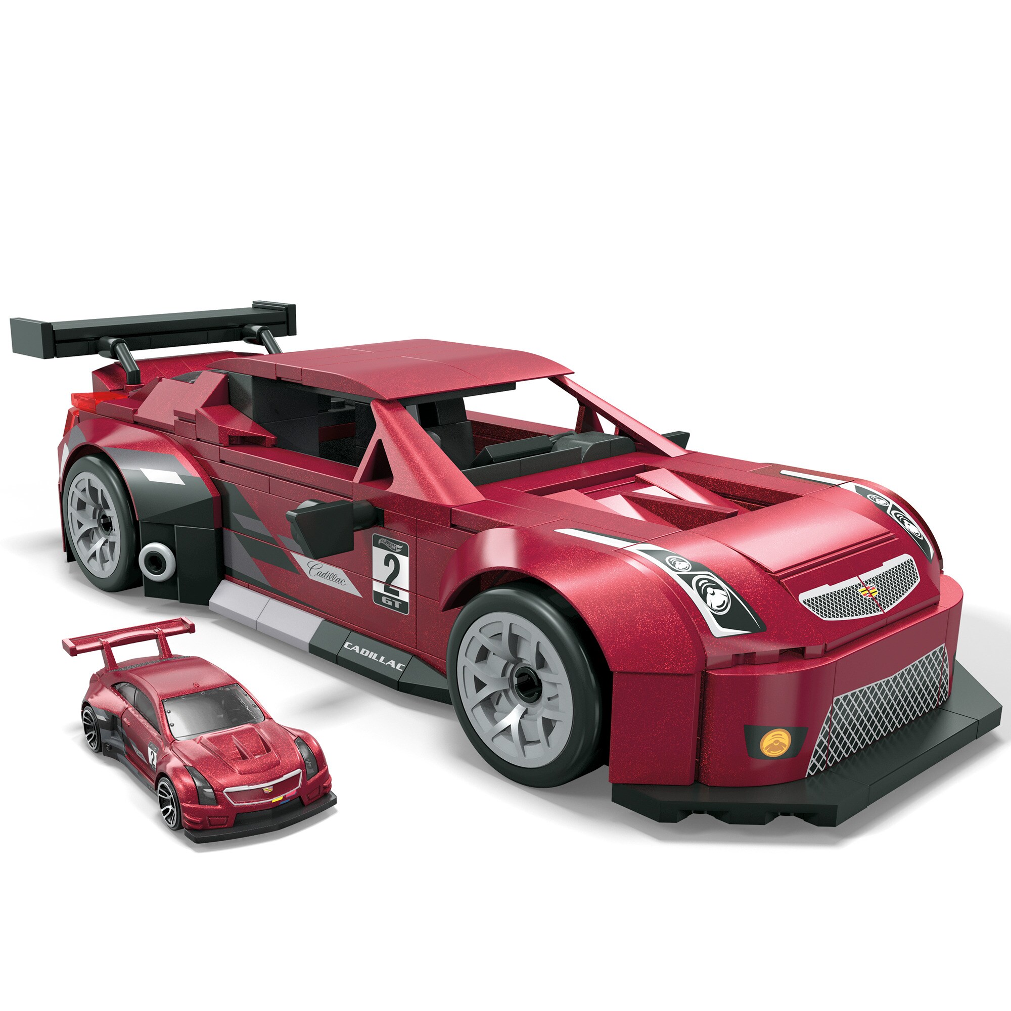 Mattel Konstruktionsspielzeug MEGA Hot Wheels Collector Cadillac ATS-VR