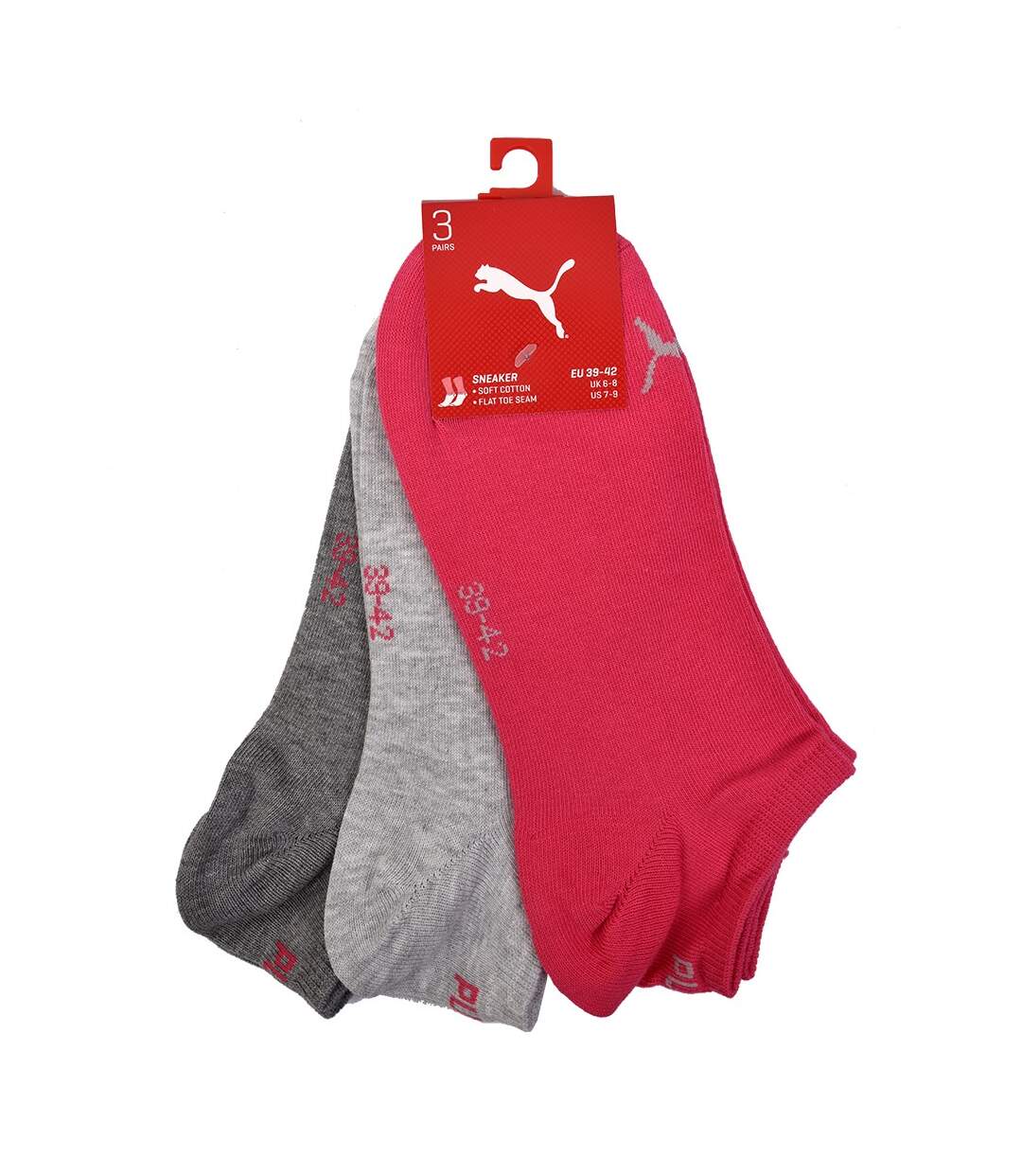 Chaussettes SPORT Femme Socquettes SNEAKER Tige Courte Pack de 3 Paires asst 656 SNEAKER