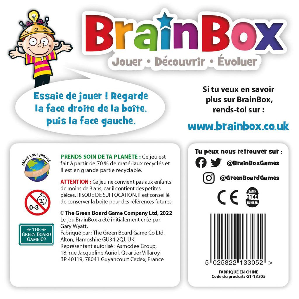 Brain Box - Voyage en France