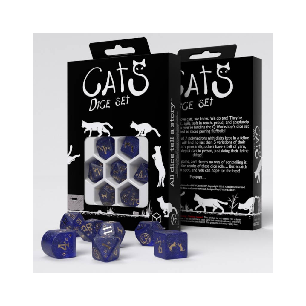 Set de Dés Chat - Meowster