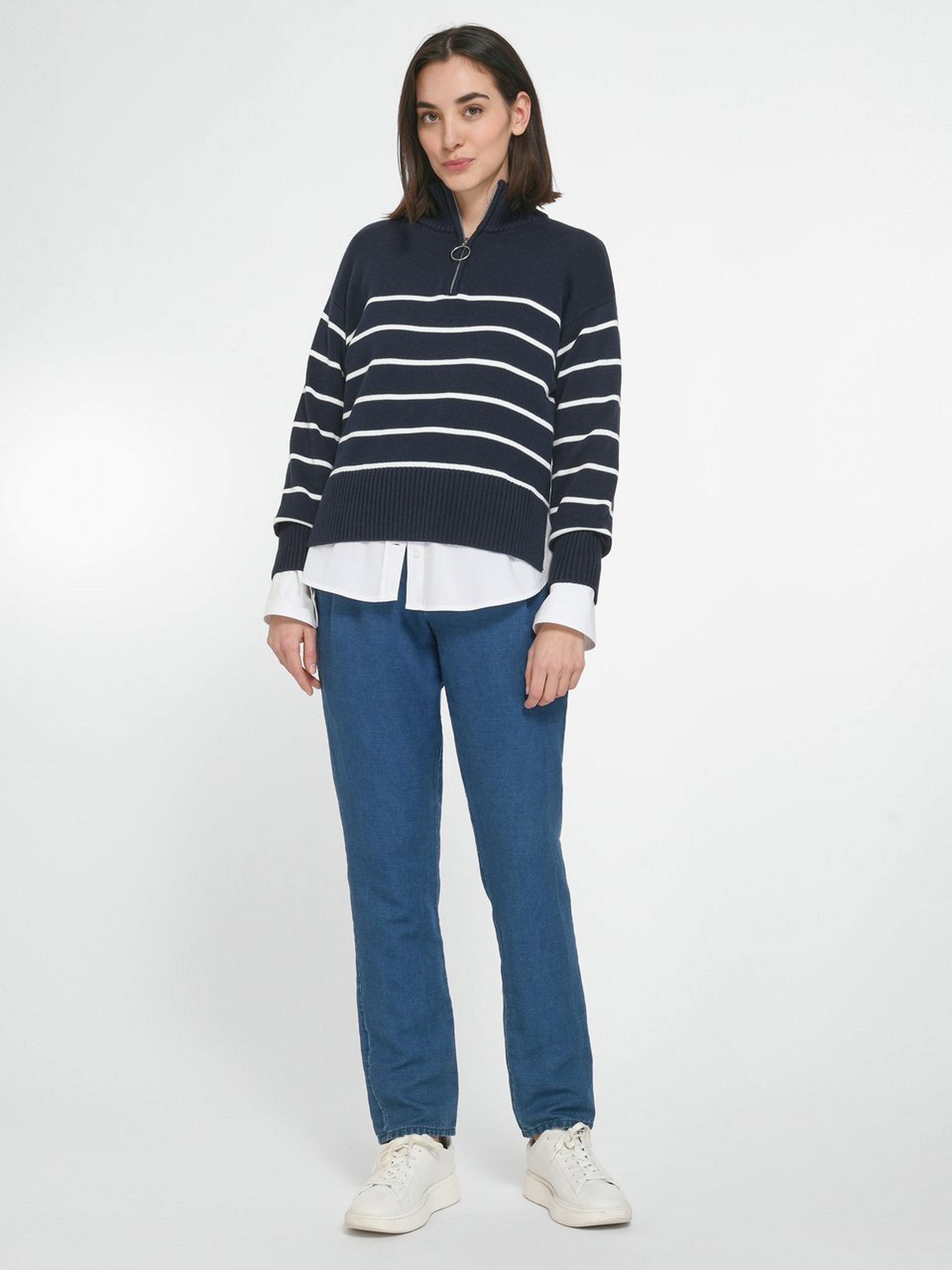 Schlupf-Hose im Chino-Stil