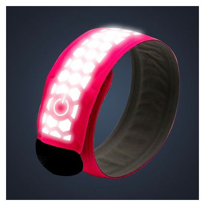 ILLUMIN8 Brassard lumineux - Rose - Wantalis