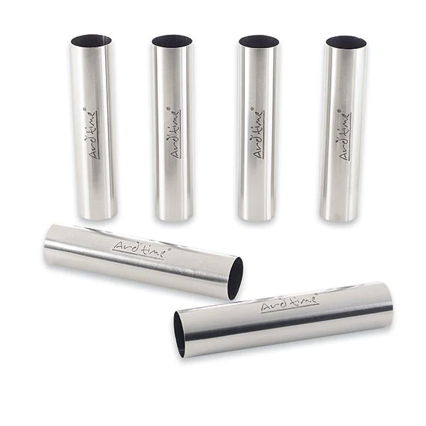 6 tubes en inox 10 cm Ard'Time
