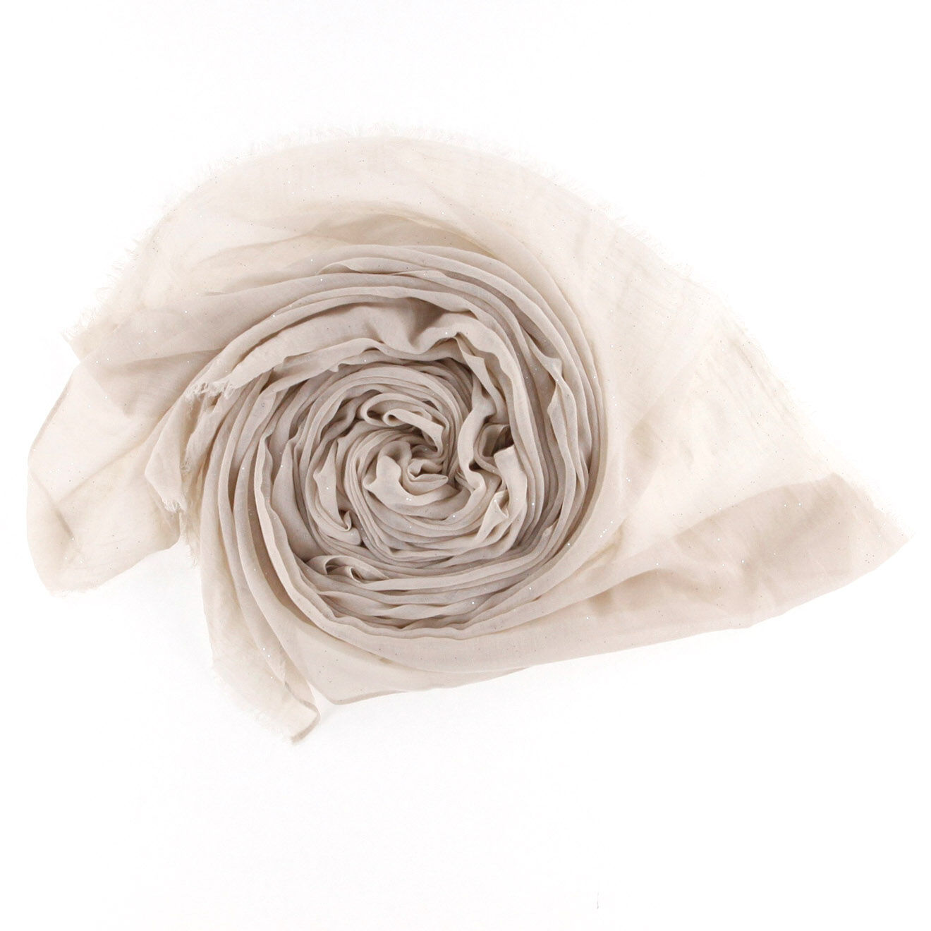 Mellow Yellow Foulard Douceur écru - 90x180 cm
