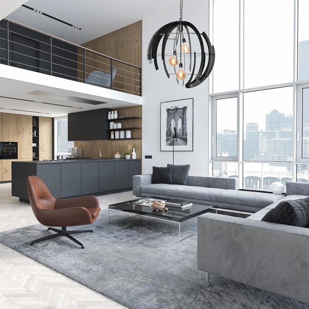 Hanglamp Ztahl - 2407 Terra ⌀80  cm