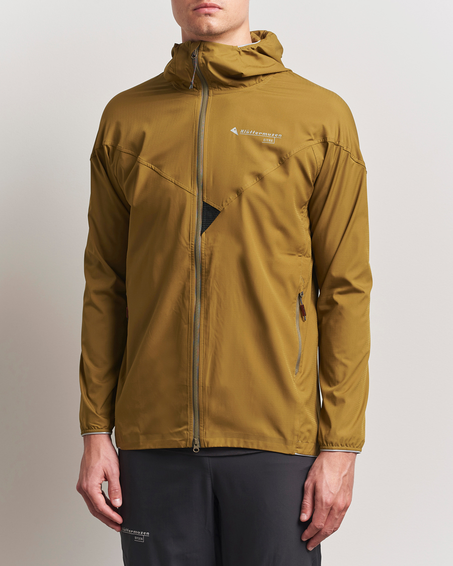 Klättermusen Eitre Zip Hood Windbreaker Jacket Juniper Green