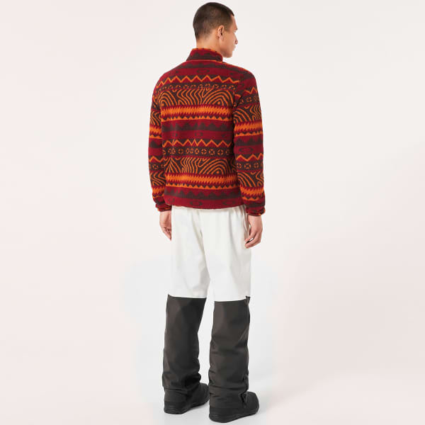 Veste polaire OAKLEY MOUNTAIN FIRE SHERPA GRENACHE NORWAY PATTERN