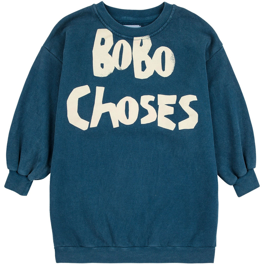 Køb Bobo Choses Midnight Blue Long Sweatshirt