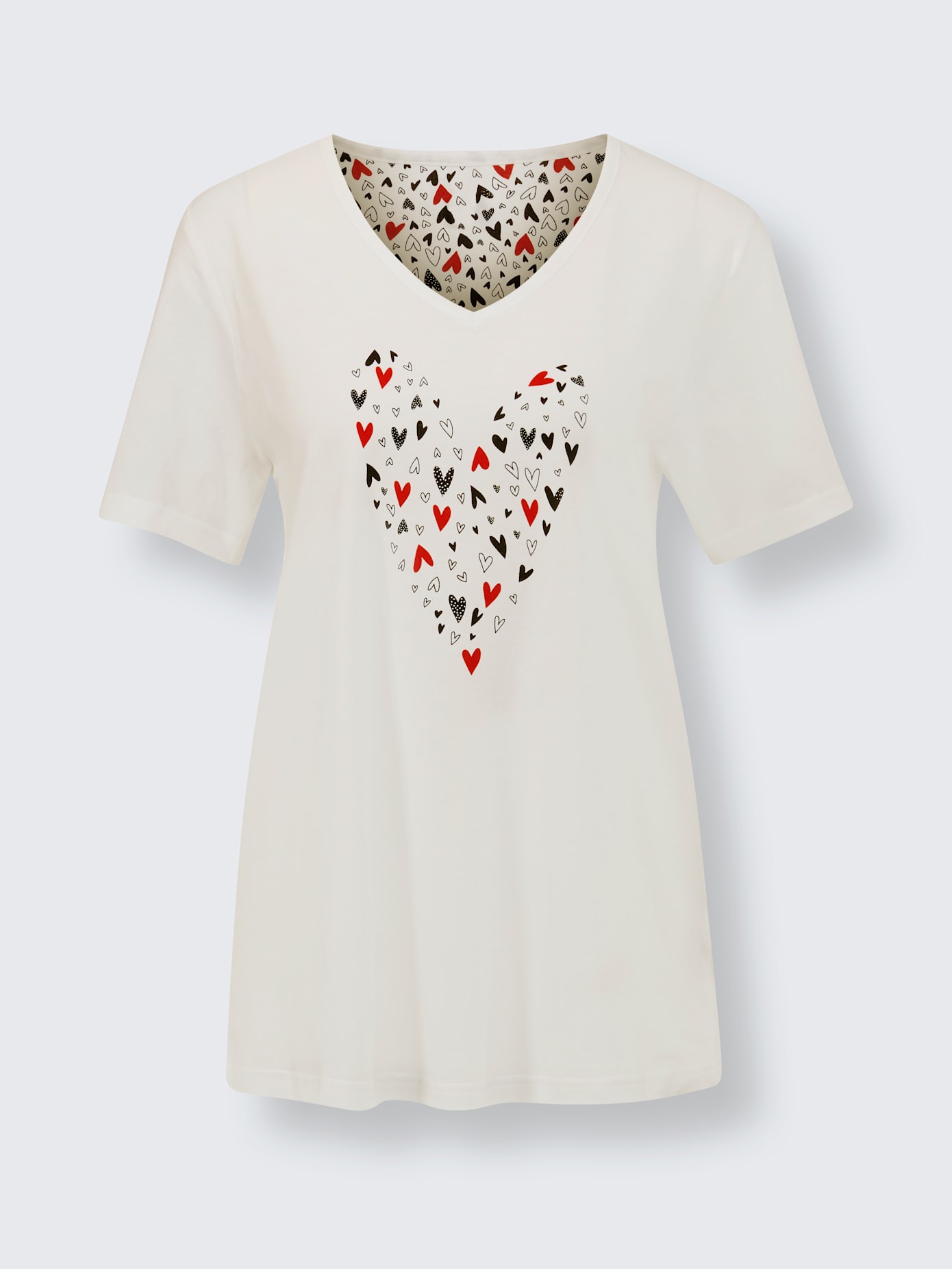 Pyjama court jersey fin