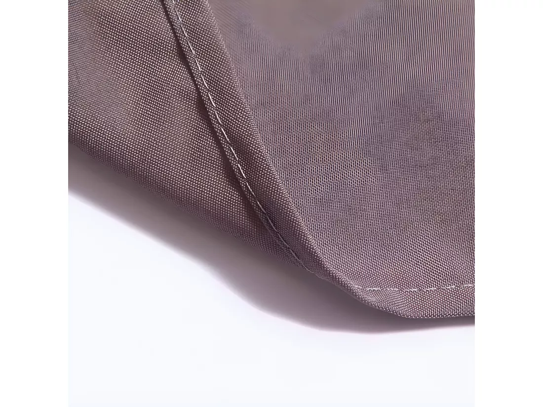 Parasol Flores Luxe 300 cm Rond Taupe