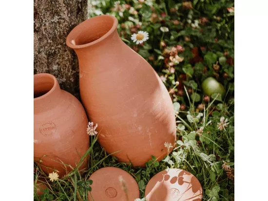 Ollas à enterrer en argile Potager 4 litres