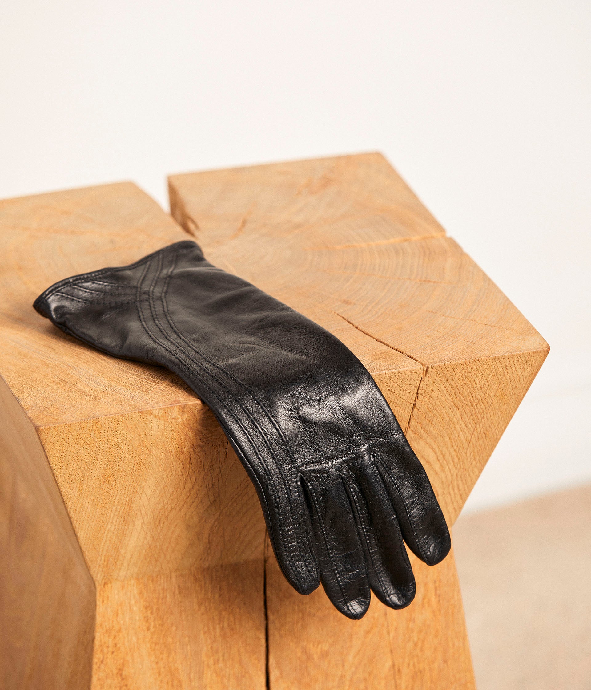 Gants longs cuir Darlène