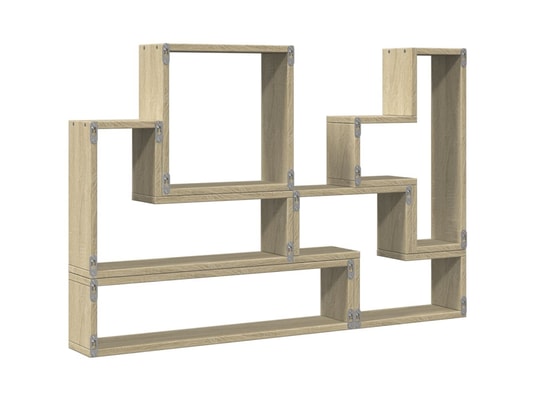 VIDAXL - Etagère murale étagère murale chêne sonoma 96x12x64 cm bois d’ingénierie
