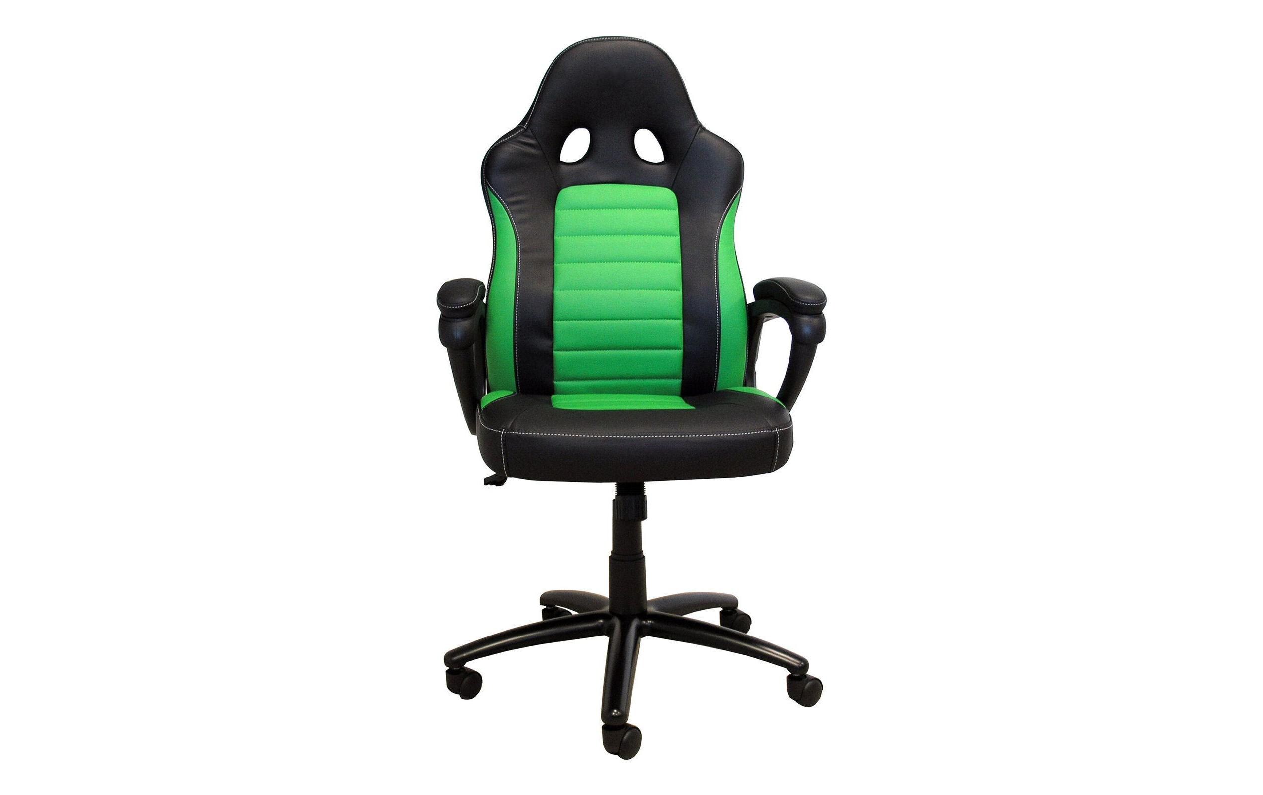 Gaming-Stuhl CL-RC-BG Grün/Schwarz<br>Besonders bequemer Computersessel