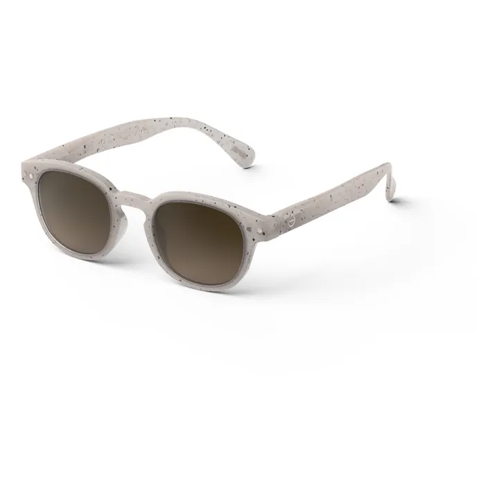 IZIPIZI Lunettes de Soleil #C Effet Moucheté Junior | Ecru