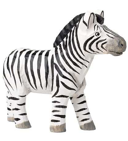 ferm Living Handmade Figur - 13, 5 cm - Gestreiftes Zebra