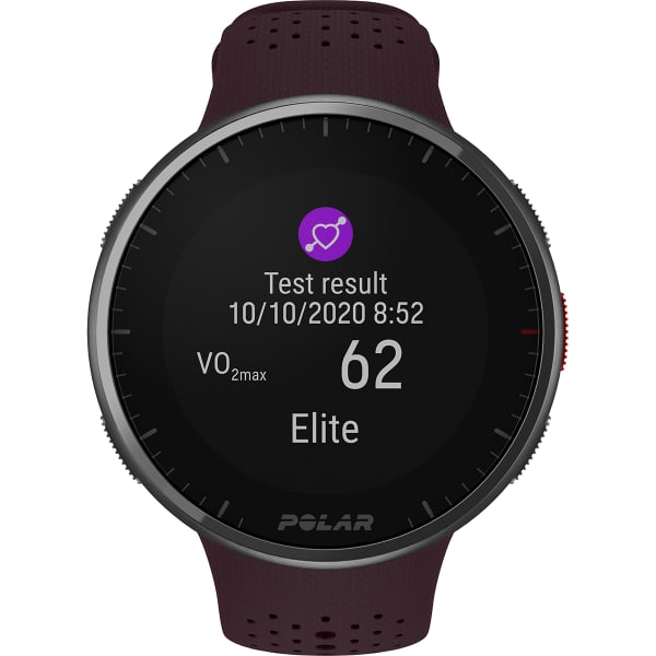 Montre cardio GPS POLAR PACER PRO MAROON