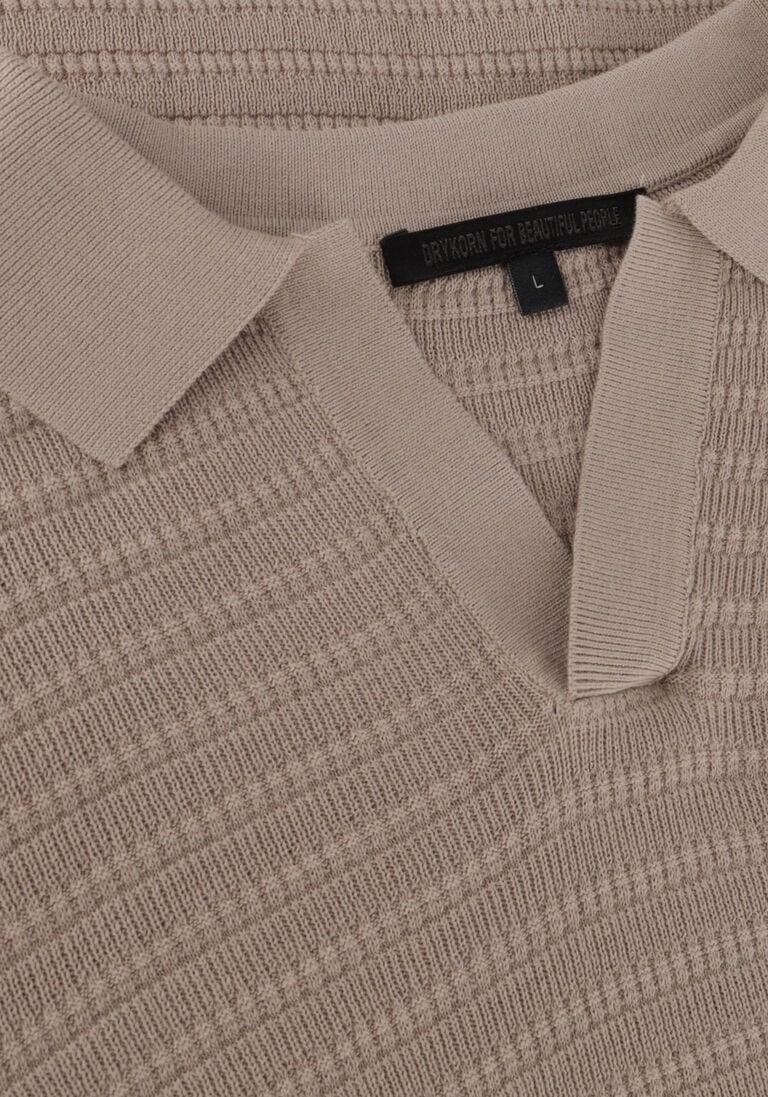 DRYKORN bruine drykorn polo braian