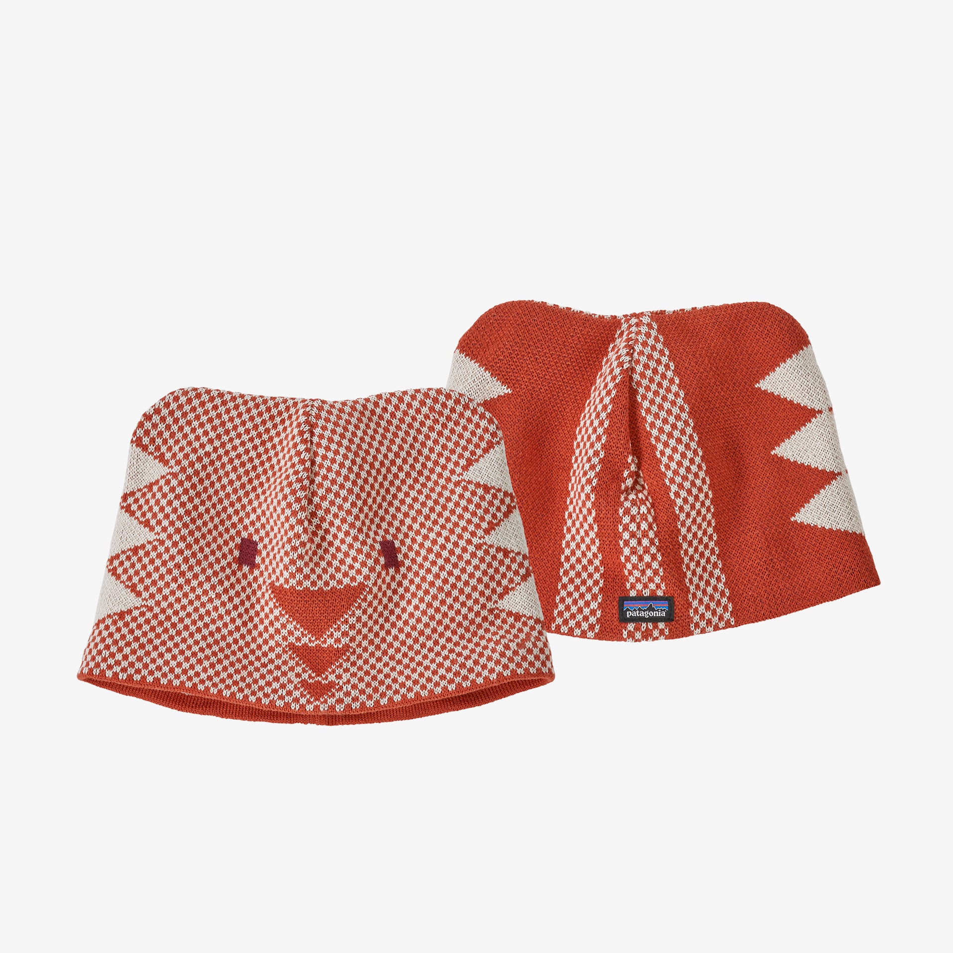 Patagonia Baby Animal Friends Beanie<br>Supersøt lue med morsomme dyremotiver!!